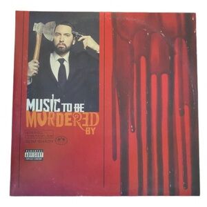 Eminem Music to Be Murdered by 2lp Vinyl  Record Blood Splatter 2020 Great Cond